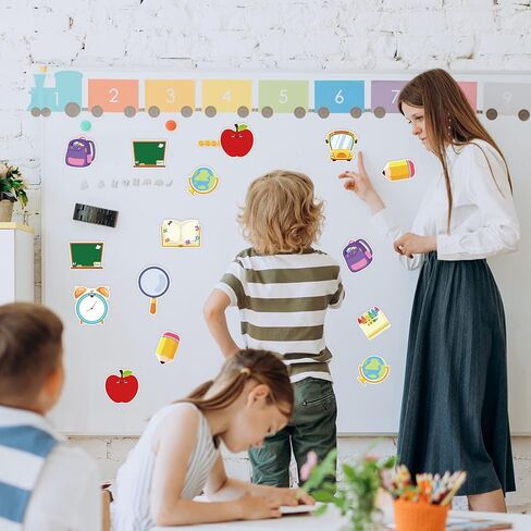 FOIMAS 30pack Back to School Sticky Notes 900 Sheets Apple Pencil Notepads Self-Adhesive Memo Pads for Teacher Students School Classroom Office Reminder Supply in Kuwait