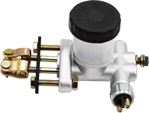 Road Passion Motorcycle Rear Brake Master Cylinder Pump Kit for 90cc 110cc 125cc 150cc 200cc 250cc Go Kart Buggy Sunl BMS Kandi Roketa Kazuma Kinroad ATV in Kuwait
