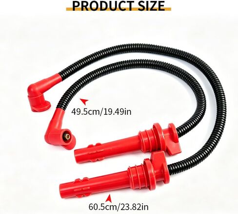 Ignition Coil 2876049 with Spark Plug w/Wire Cap Compatible with Polaris 2014-2023 RZR XP 1000 4 900 Trail S 900 XP 4 Turbo S 4010425 4014296 4017695 4017694 in Kuwait