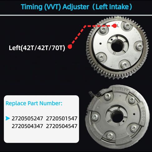 New M272 Engine Timing Chain Kit w/4Pcs VVT Gears Intake/Exhaust Fit for Mercedes Benz C230 C280 C300 C350 CLK350 E350 GLK350 ML350 ML450 R350 SLK350 2.5L 3.0L 3.5L V6 2005-2013 2720506847 in Saudi Arabia