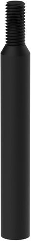 United Pacific 21800 Manual Transmission Shift Shaft, 6 in., Matte Black, 3/4" Thick, 1/2"-13 Male and Female Threads in Kuwait