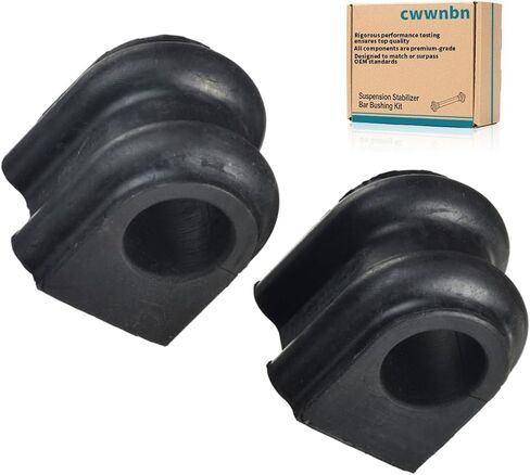 طقم جلبة قضيب تثبيت التعليق من الأمام إلى الإطار، طقم جلبة بديلة 54812-1G200 لسيارة Hyundai Accent 2006 2007 2008 2009 2010 2011 لسيارة Kia Rio5، Rio 2006 2007 2008-2010 قطعة واحدة in Kuwait