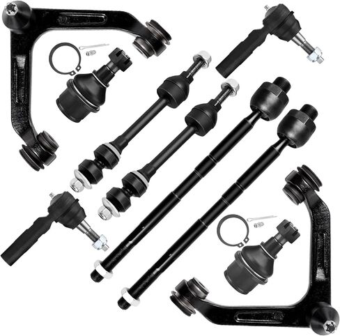 OKJHFD 10pc Front Upper Control Arm Sway Bar Kit for Dodge for Ram 2500/3500 2003-2006 2WD in Kuwait