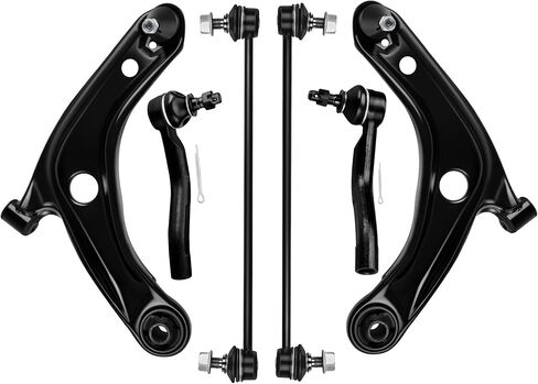 6 X Control Arm Ball Joint Tie Rod Sway Bar Kit for Toyota for Yaris 2010-2011 in Saudi Arabia