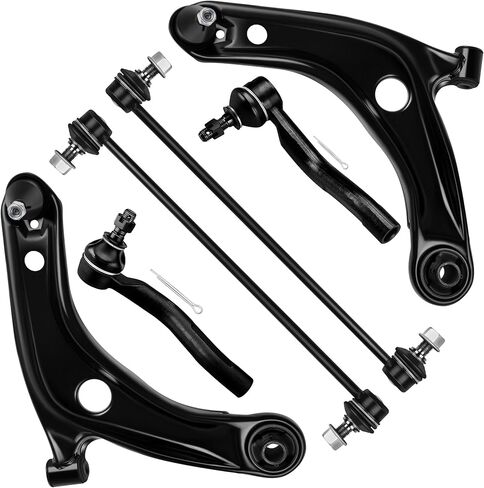 6 X Control Arm Ball Joint Tie Rod Sway Bar Kit for Toyota for Yaris 2010-2011 in Saudi Arabia
