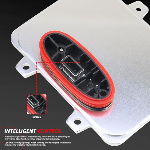 2PCS Lighting System Control Device For BMW 545i M5 550i 730Li 735Li 740Li 745Li 750Li 760Li X6 xDrive35i xDrive50i 4.4T, For Mercedes-Benz G350 G500 G550 G63 AMG, Replace Number 63126937223 in Saudi Arabia