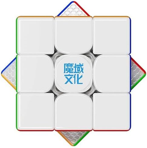 Moyu Super Weilong v2، مكعب مغناطيسي بدون ملصقات 3x3 سهل الدوران وسلس بشكل أسرع واحترافي (إصدار مغناطيسي مطلي بالأشعة فوق البنفسجية) in Kuwait