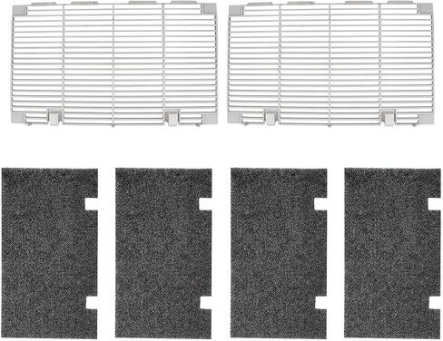 RV Air Conditioner Filter, RV AC Cover Replacement for Dometic 3104928.019, RV A/C Cover with Filters for Motorhome, Van, Trailer, 2 Packs with 4 Filters in Saudi Arabia