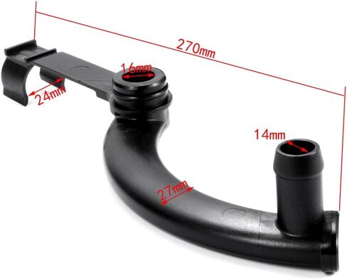 Engine Radiator Water Hose For Mercedes FOR Benz C/E/SLK 172 204 207 212 Coolant Pipe distintivo in Kuwait