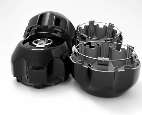 4X Black Wheel Hub Cap Center Cap 40315-7Z100 for Xterra Frontier 16'' Wheel 2000-2004 in Saudi Arabia