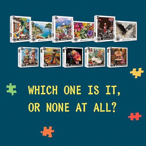 Puzzle for Adults 1000 Pieces, Blind Box Unknown Jigsaw Puzzle, Challenging Difficult Hard Fun Jigsaw Puzzles in Saudi Arabia