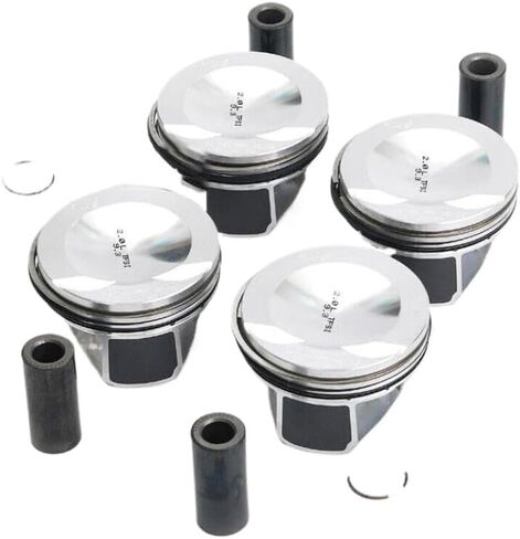 4-Piece Piston Rings Set Compatible with 2.0 TSI Engines for S3 8V, TTS, R, MK7 Models - Replaces 06K 107 065, 06H 198 151 C in Saudi Arabia