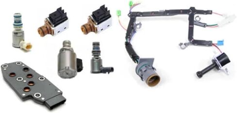7PCS 4L60E 4L65E 4L70E Transmission Solenoid Kit W/Harness Fits all GM 2006-2008 in Kuwait