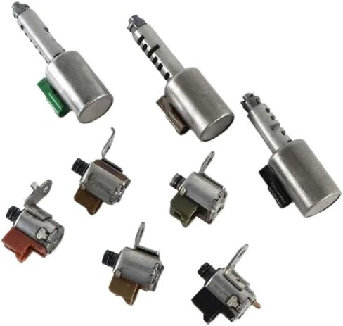 8pcs Transmission Solenoid Set AW55-50SN AW55-51SN RE5F22A AF33-5 AW235 Compatible With XC90 S60 C30 S40 V50 V70 Equinox in Saudi Arabia
