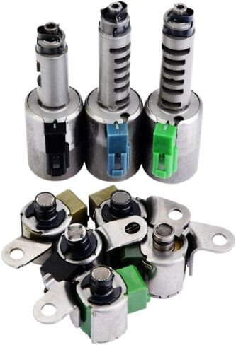 8pcs Transmission Solenoid Set AW55-50SN AW55-51SN RE5F22A AF33-5 AW235 Compatible With XC90 S60 C30 S40 V50 V70 Equinox in Saudi Arabia