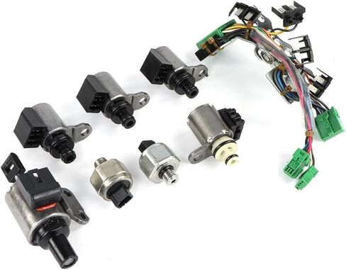 1 Set Transmission Solenoids Valve Body 33446-JF011 33420XX1 Compatible For Altima Sentra Compatible For Dodge Caliber 203452A 33435J RE0F10A in Kuwait