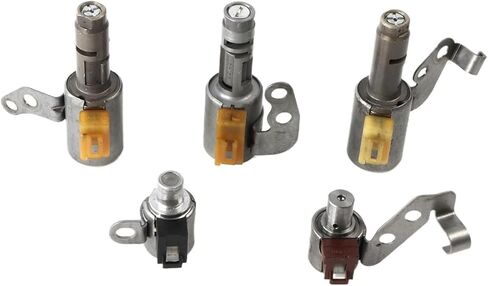 5pcs Transmission Solenoid U140e U241e Compatible For Lexus Toyota Rav4 Camry Highlander Transmission Drivetrain Automatic Parts in Saudi Arabia
