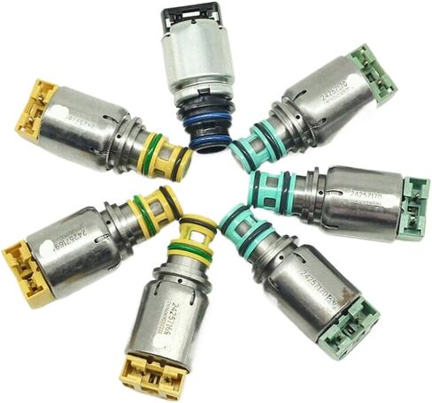 Control Module Solenoid 6T30 6T45E 6T45 6T40 6T40E 6T50 7 PCS Per Set Compatible With Equinox Regal Lacrosse in Saudi Arabia