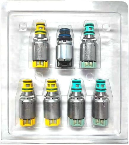 Control Module Solenoid 6T30 6T45E 6T45 6T40 6T40E 6T50 7 PCS Per Set Compatible With Equinox Regal Lacrosse in Saudi Arabia