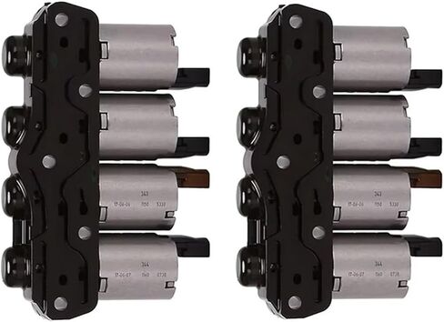 2Pc 7Speed DSG Transmission Solenoids Pack Set DQ200 0AM Compatible For AUDI VW SKODA SEAT Golf 7 FWD CA in Kuwait