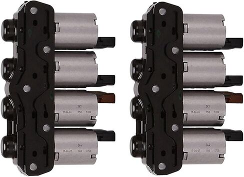 2Pc 7Speed DSG Transmission Solenoids Pack Set DQ200 0AM Compatible For AUDI VW SKODA SEAT Golf 7 FWD CA in Kuwait