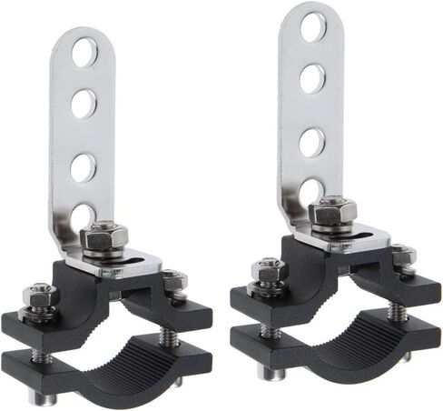 Lightronic دراجة نارية دراجة جبل قوس 1.2 بوصة سيارة الثور بار حامل المشبك الطرق الوعرة أنبوب المشابك تصاعد بين قوسين لشريط ضوء LED أضواء العمل in Kuwait