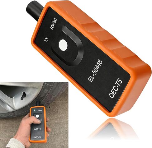 أداة إعادة تعلم TPMS، أداة برمجة TPMS، مستشعر نظام مراقبة ضغط الإطارات التلقائي 12 فولت، مستشعر مراقبة ضغط الإطارات EL-50448، أداة تنشيط إعادة تعيين TPMS لمعظم المركبات المتسلسلة in Kuwait