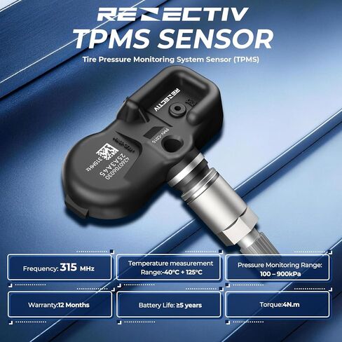 TPMS Sensors,315Mhz Tire Pressure Monitoring Sensors for Toyota Camry Corolla RAV4 Lexus, Replacement 28103CC000,4260748010,4260706090 Set of 4 in Saudi Arabia