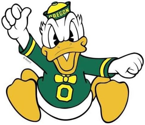 Oregon Dicks NCAA Vinyl - Sticker Graphic - Auto, Wall, Laptop, Cell, Truck Sticker for Windows, Cars, Trucks in Kuwait