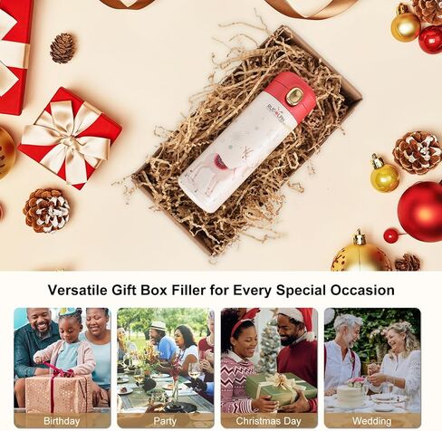 JUYUANFENGGOU 2.2lb Crinkle Paper Filler, Shredded Paper For Gift Baskets, Basket Filler, Gift Basket Filler Suitable For Birthdays、Decorations And Other Occasions in Saudi Arabia