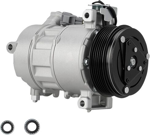 ILONPA New AC Air Conditioning Compressor with Clutch for Jeep Renegade 2015-2021 2.4L 2.4, for Fiat 500X 2016 2017 2018 2.4L 2.4, (NOT for Turbocharged, for SOHC only), 167376 168376 in Kuwait