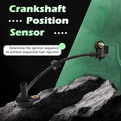 Engine Crank Crankshaft Position Sensor L4 2.0L Compatible with BMW 228I 228I 320I 328I 428I 528I Xdrive Gran Coupe X1 220I 520I X3 X4 X5 Z4 12 13 14 15 16 17 18 20 Replaces 13627595860 CSS1961 PC971 in Kuwait