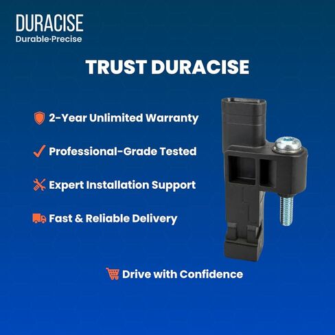 DURACISE Crankshaft Position Sensor Compatible with 2007-2016 MINI Cooper, 2011-2017 Cooper Countryman, 2013-2016 Cooper Paceman & 2012-2015 BMW 118i, 2016 120i, 2012 125i, Replace #13627561753, PC796 in Saudi Arabia