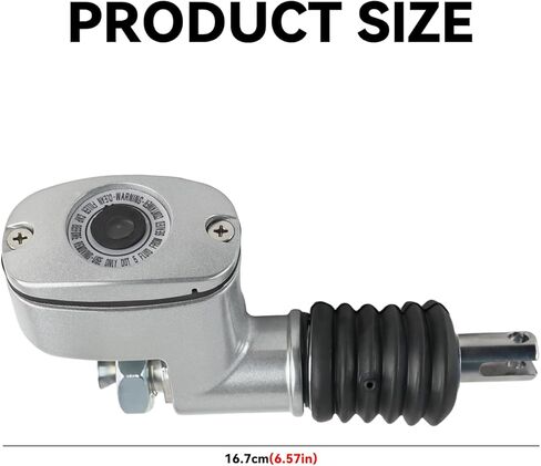 Upgraded 3/4" Rear Brake Master Cylinder Assembly with Nut Compatible with Harley Touring Electra/Street/Road Glide Road King 1999-2007 and Softail 2000-2011, Replace 41755-99 & 41767-05 in Kuwait