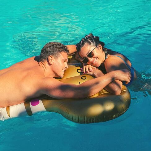 Float Joy Bachelorette Pool Floats for Adults Bachelorette Party Favors Decorations Naughty Funny Bride Pool Floats Inflatable for Engagement Wedding Bachelorette Gifts for Bride in Saudi Arabia