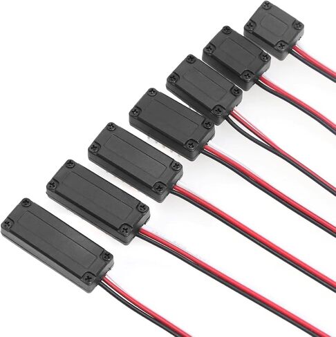 2Park RC JR Style Servo Splitter 1 Male to 2 3 4 5 6 7 8 Female 3 Pin Harness Leads Y Splitter Cable Lead Wire for RC Cars Airplane Drone Receiver Servo ESC Servo Fan Extender Wire (1 To 5) in Kuwait