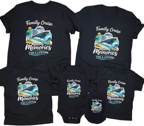 2026 Family Cruise Shirts Vacation Matching Shirt Making Memories Together Cruise Ship Travel or Any Adventure in Kuwait