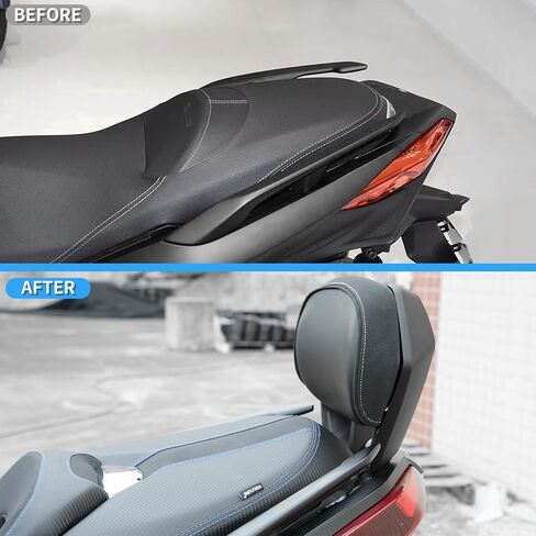 Motorcycle Sissy Bar Detachable Passenger Backrest Compatible with Yamaha XMAX300 X-MAX 300 2023-2024, Quick Release Sissy Bar Backrest in Saudi Arabia