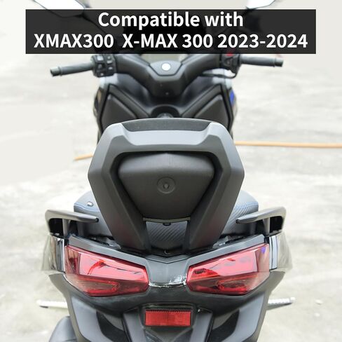 Motorcycle Sissy Bar Detachable Passenger Backrest Compatible with Yamaha XMAX300 X-MAX 300 2023-2024, Quick Release Sissy Bar Backrest in Saudi Arabia