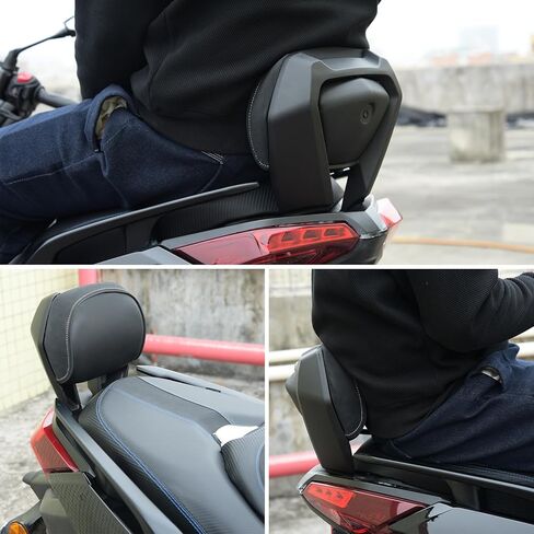 Motorcycle Sissy Bar Detachable Passenger Backrest Compatible with Yamaha XMAX300 X-MAX 300 2023-2024, Quick Release Sissy Bar Backrest in Saudi Arabia