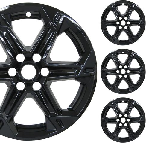 PACRIM 18" Chrome Wheel Skin Set Made for Chevy Blazer 2LT/3LT (2023-2026) | Durable ABS Plastic Cover Hubcap | Fits Directly Over OEM Wheel in Saudi Arabia