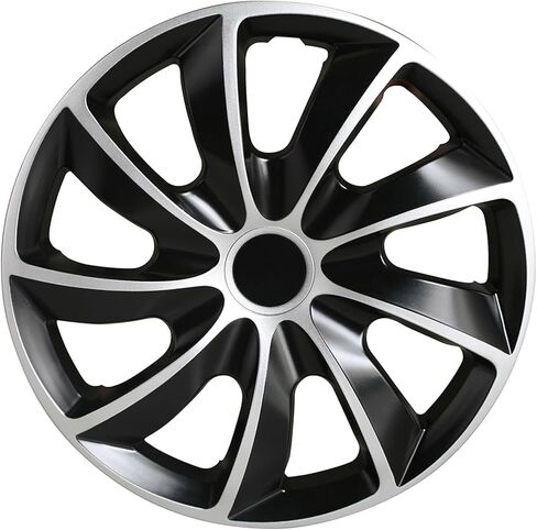 SCITOO 17 Inch Set of Black 4 Wheel Cover Rim 17 Tire & Rim Snap on Hubcap in Kuwait