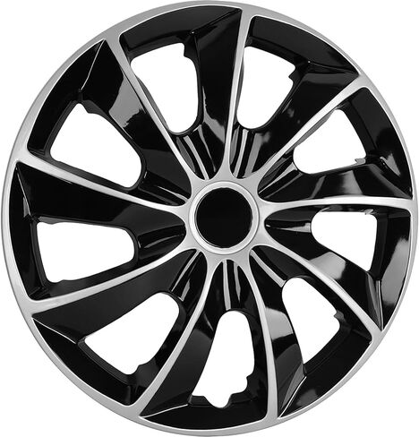 SCITOO 17 Inch Set of Black 4 Wheel Cover Rim 17 Tire & Rim Snap on Hubcap in Kuwait