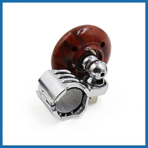 Brown Folding Steering Wheel Knob Power Handle Grip Ball for Auto Car Item Replacement in Kuwait
