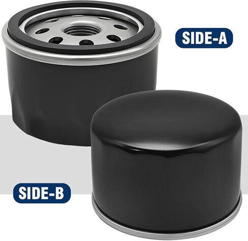 2 Pcs 49065-0721 Oil Filter, Replacement for Kawasaki LA125 LA130 LA135 LA145 LT155 LT160 LX176 D100 D105 D110 D120 D125 D130 D140 D155, Replaces 49065-2057 in Kuwait