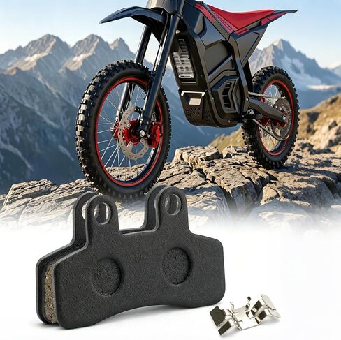 JERBOR Rear Brake Pads for Yozma in 10, High-Performance Semi-Metallic Brake Pad Disc Brakes, Durable Wheel Brakes Accessories for Yozma in Kuwait