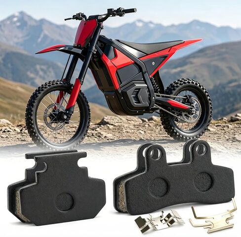 JERBOR Rear Brake Pads for Yozma in 10, High-Performance Semi-Metallic Brake Pad Disc Brakes, Durable Wheel Brakes Accessories for Yozma in Kuwait