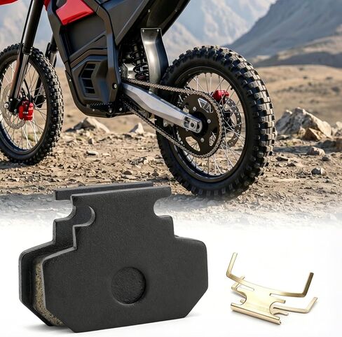 JERBOR Rear Brake Pads for Yozma in 10, High-Performance Semi-Metallic Brake Pad Disc Brakes, Durable Wheel Brakes Accessories for Yozma in Kuwait