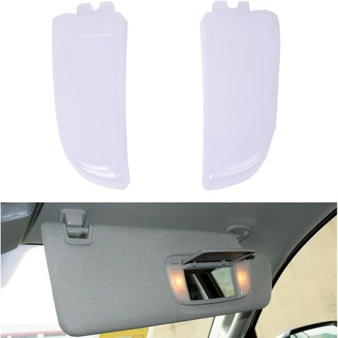 مجموعة من 2 (زوج واحد) غطاء خفيف واقي من الشمس الأمامي متوافق مع Toyota Tundra Sienna 2014-2019 Avalon 2013-2015 74310-08041 74310-0C240 in Kuwait