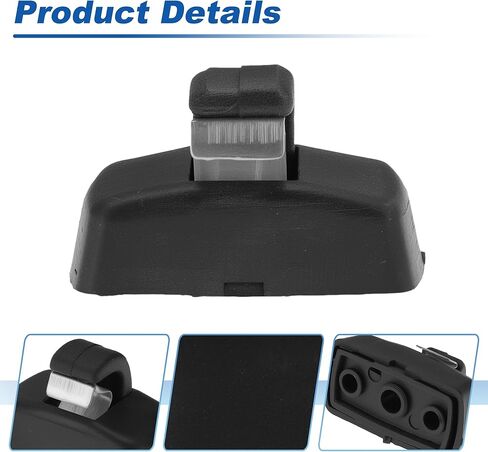 مشبك واقي من الشمس لسيارة فولكس فاجن بيتل 98-10 لسيارة فولكس فاجن بيتل المكشوفة 03-14 لسيارة فولكس فاجن EOS 07-14 مشبك داخلي لحاجب الشمس أسود 3B0857561B in Kuwait